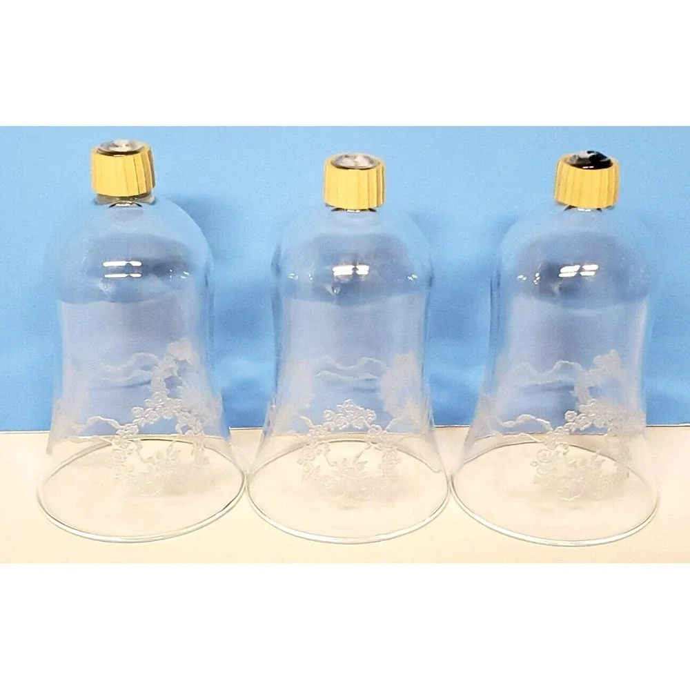 Votive Cups Heart Filigree Glass Peg Candle Home‎ Interiors Vintage Set of 3